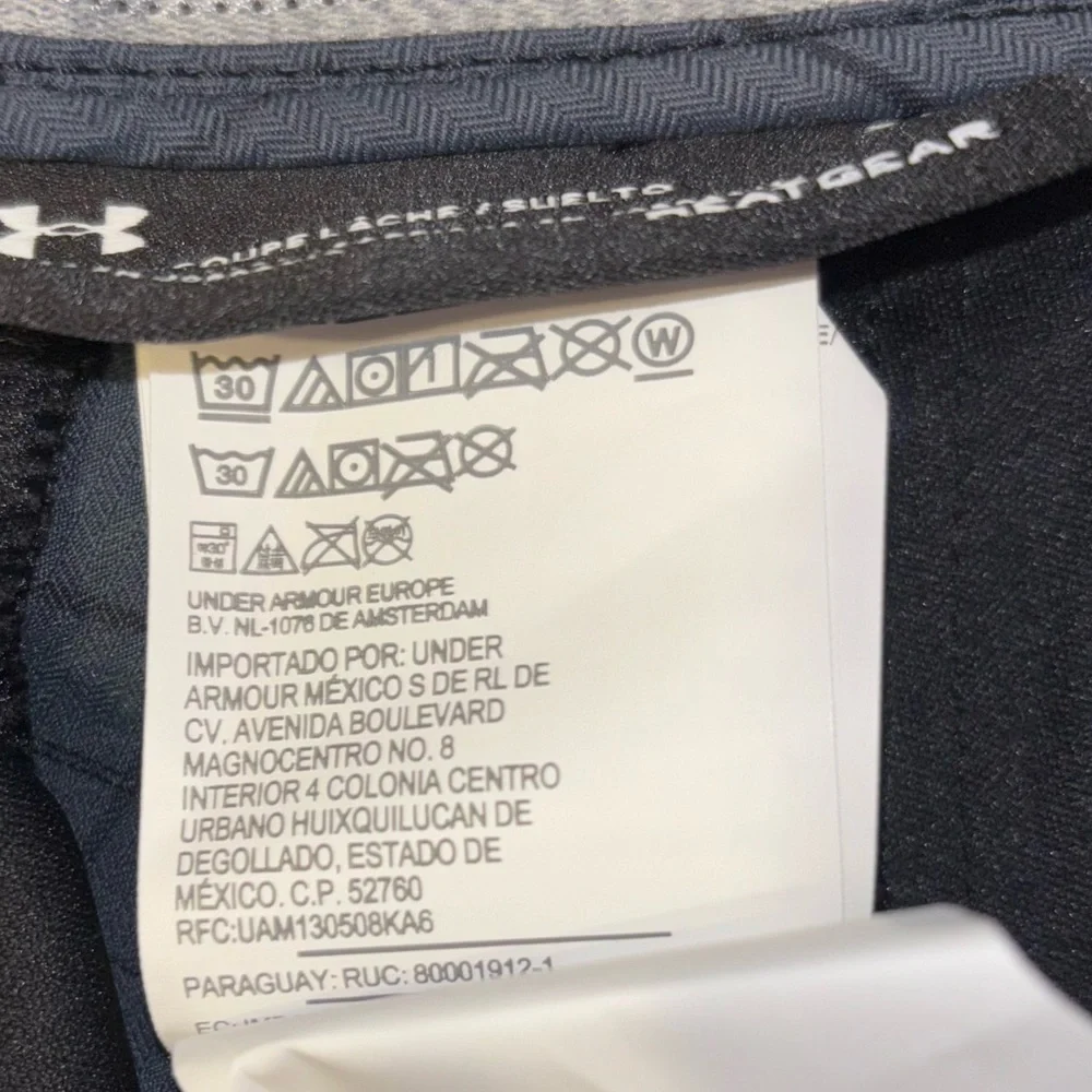 Under Armour Golf Shorts Heat Gear Gray Plaid Men’s Size 32 with 11” Inseam - Picture 12 of 16